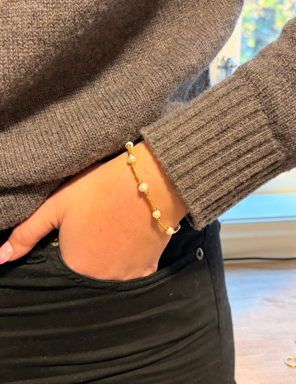 Iveah armbånd (strikk)