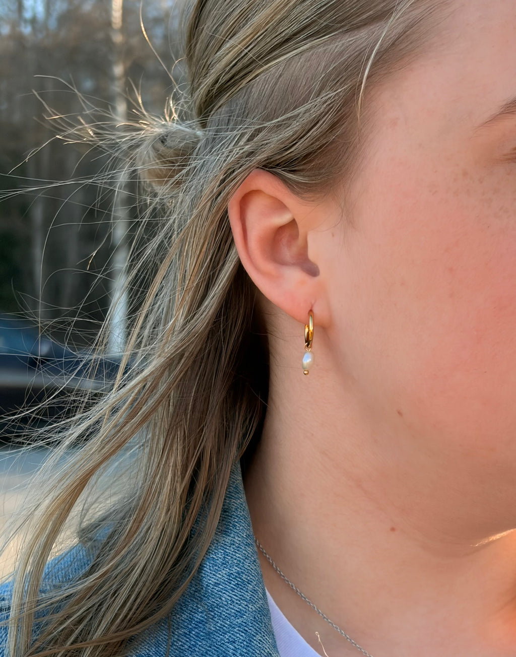 Charlotte hoop øredobber