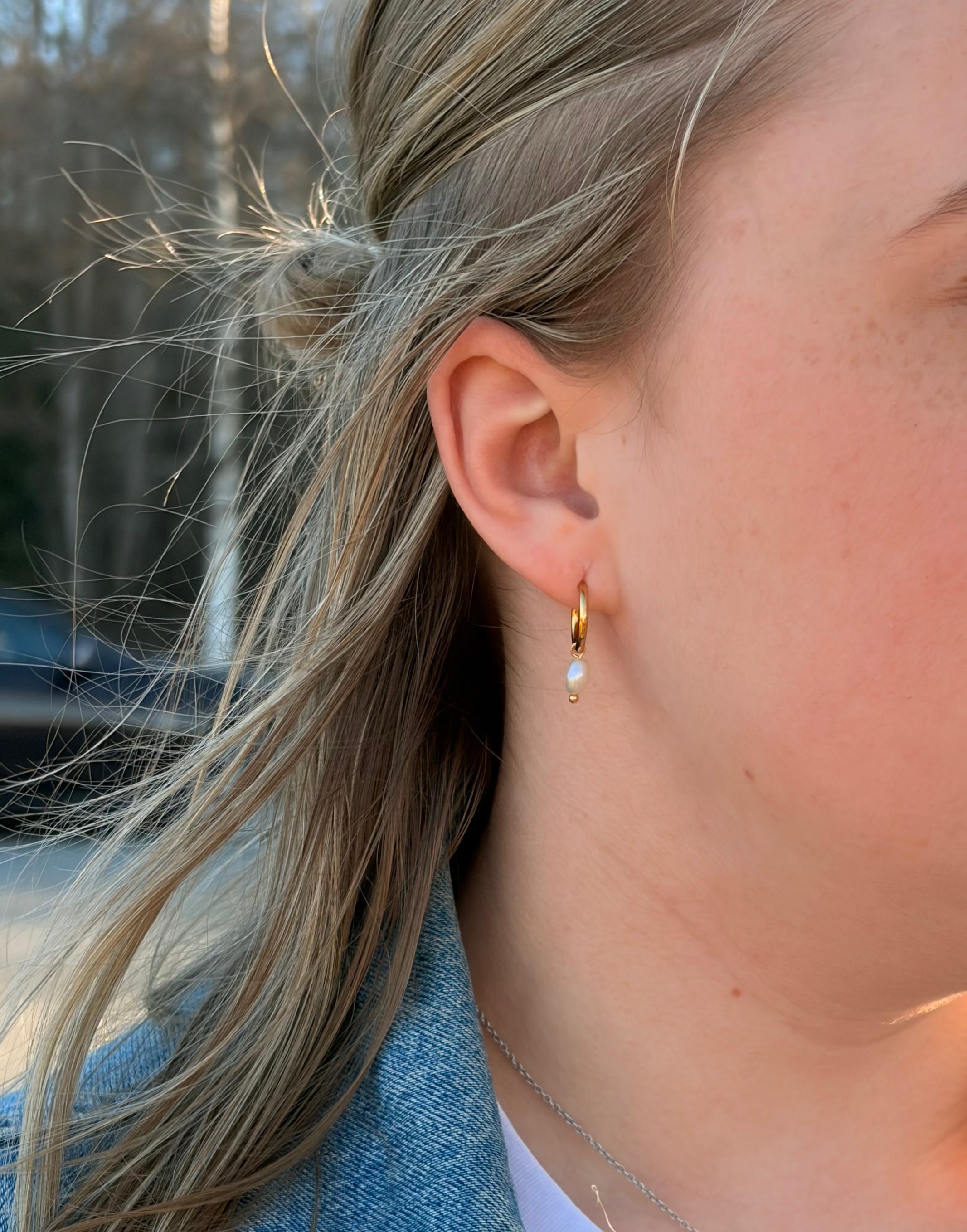Charlotte hoop øredobber