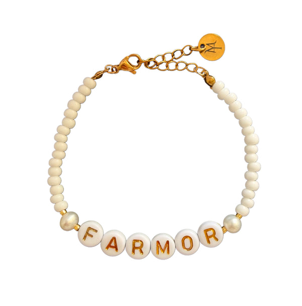 Valgfri tekst armbånd (Lås med forlenger)