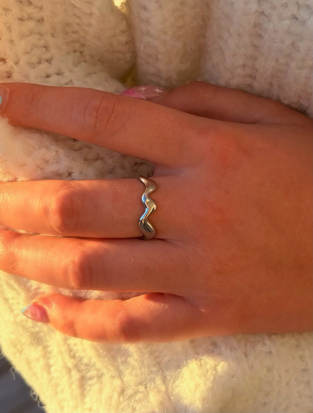 Wavy ring (sølv)