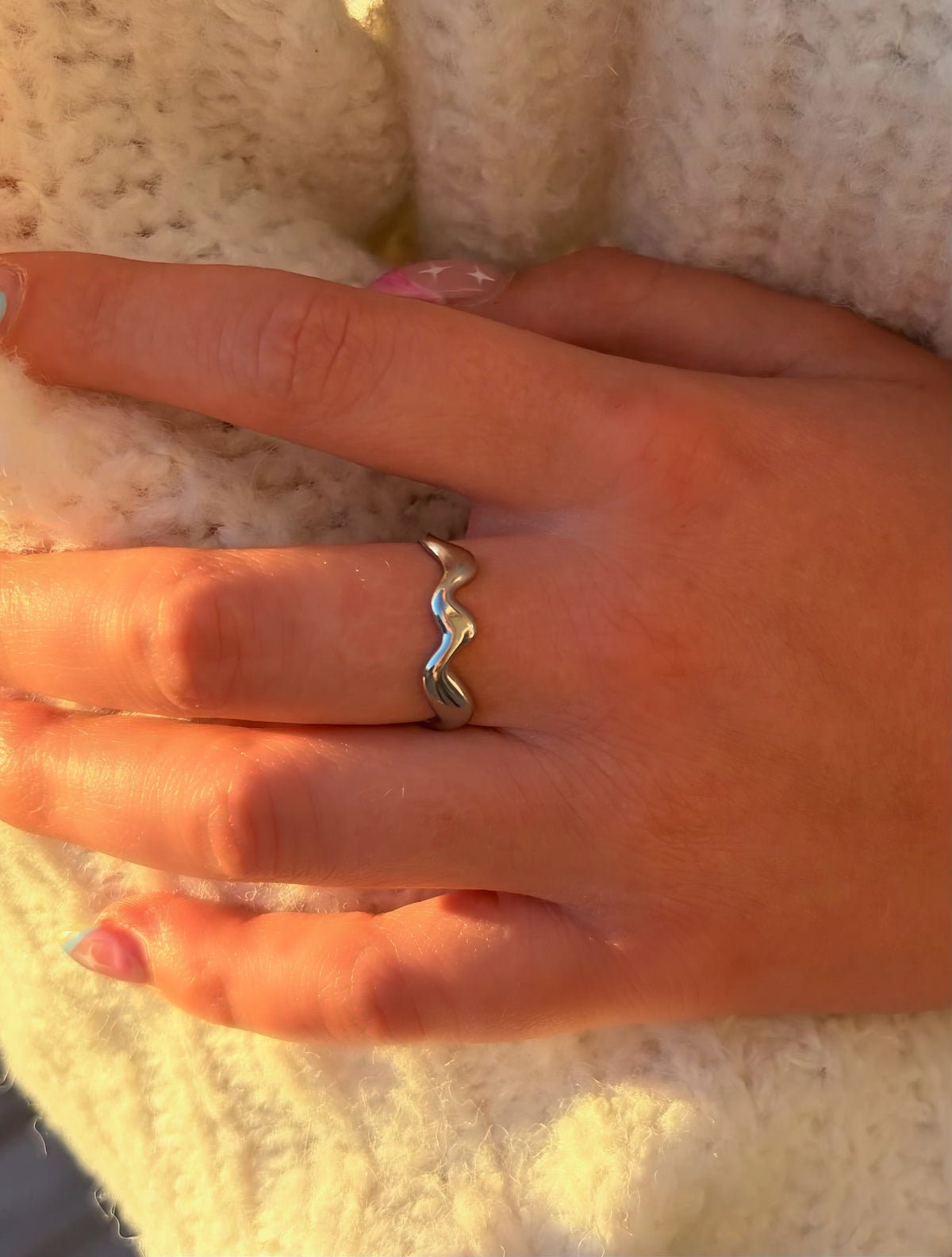 Wavy ring (sølv)