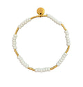 White dreams armbånd, elastisk strikk