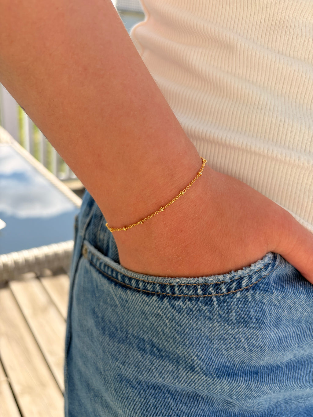 Beaded armbånd